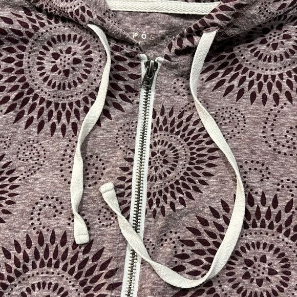 Aeropostale | Zip-up Women’s Hoodie Purple Maroon - Picture 10 of 16